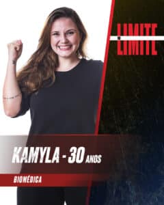 Imagem com foto do participante Kamyla
