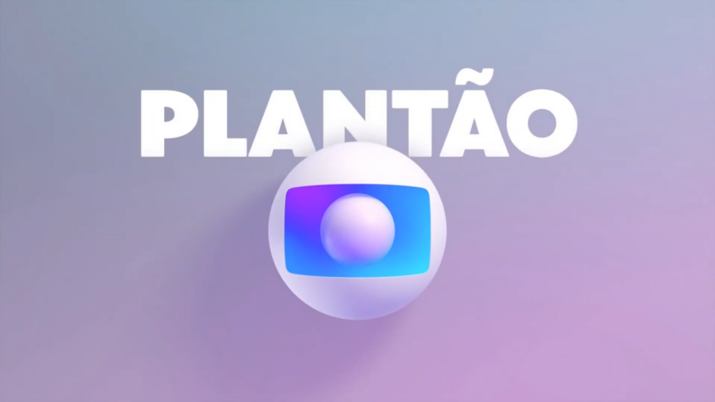 Imagem com foto do logo do Plantão da Globo