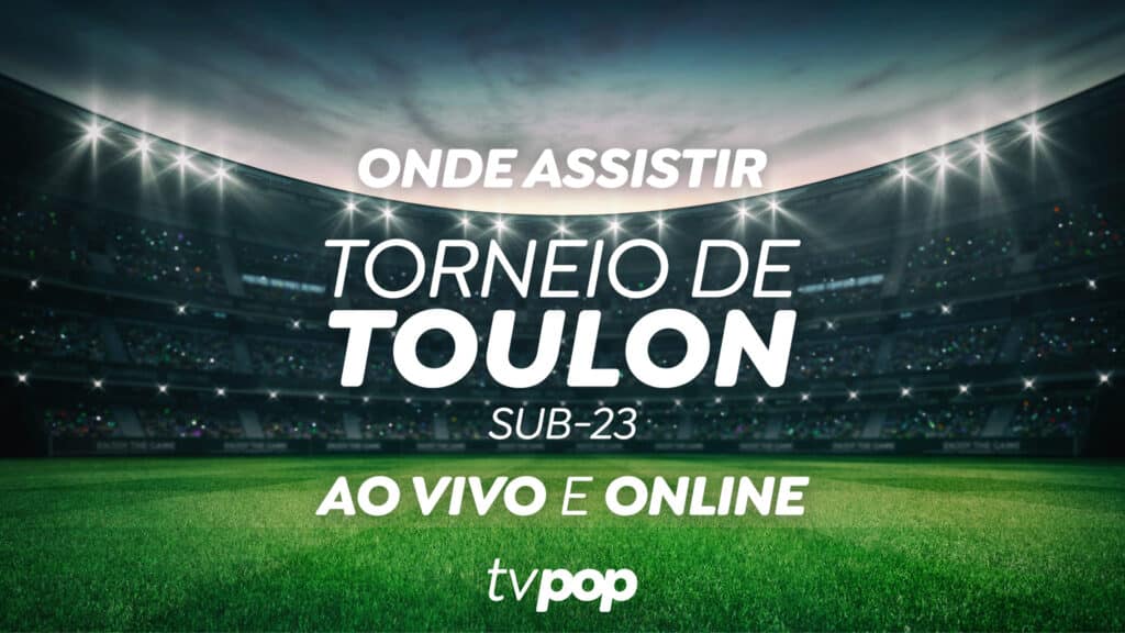 Arte das transmissões do Torneio de Toulon Sub-23