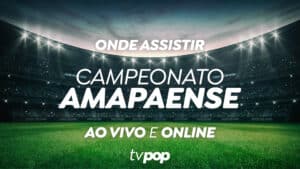 Arte das transmissões do Campeonato Amapaense