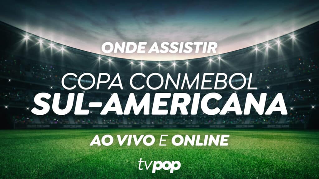 Arte das transmissões da Copa Sul-Americana