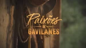 Imagem com logotipo da novela Paixões de Gavilanes