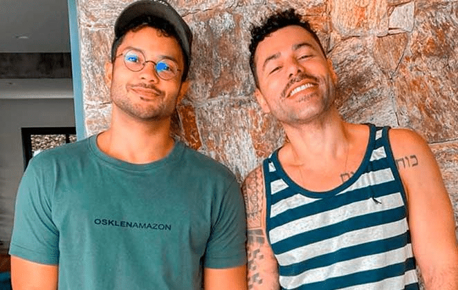 Foto de Rodrigo Sant'Anna e Junior Figueiredo