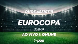 Arte das transmissões da Eurocopa Sub-19