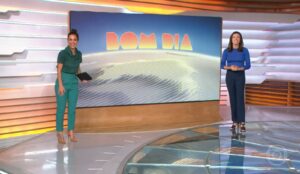 Foto de apresentadoras da Globo que causaram climão no Bom Dia Brasil