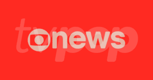 Foto do novo logotipo da GloboNews