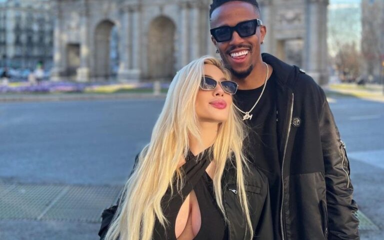 Foto de Karoline Lima e Éder Militão