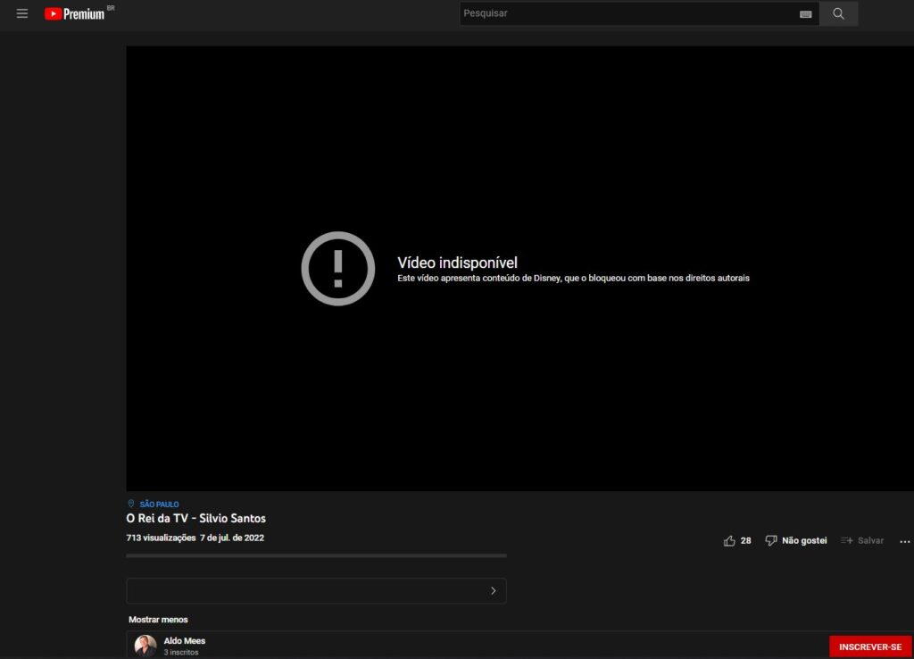 Foto que comprova o vazamento de O Rei da TV, série sobre Silvio Santos