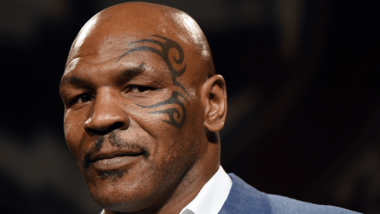 Foto do ator Mike Tyson