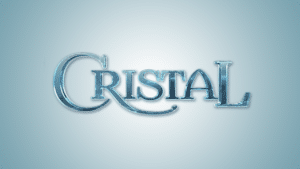 Imagem com foto da arte da novela Cristal