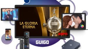Imagem com foto da plataforma Guigo TV