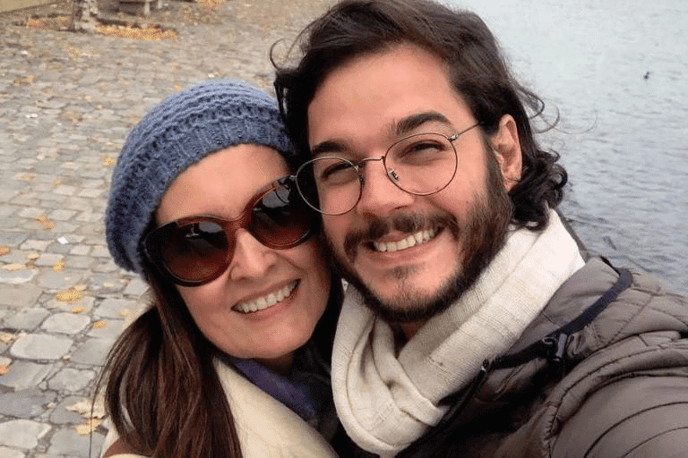 Foto de Fátima Bernardes e Túlio Gadêlha