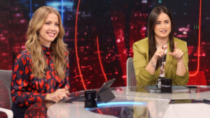Foto de Gabriela Prioli e Mari Palma, apresentadoras da CNN Brasil