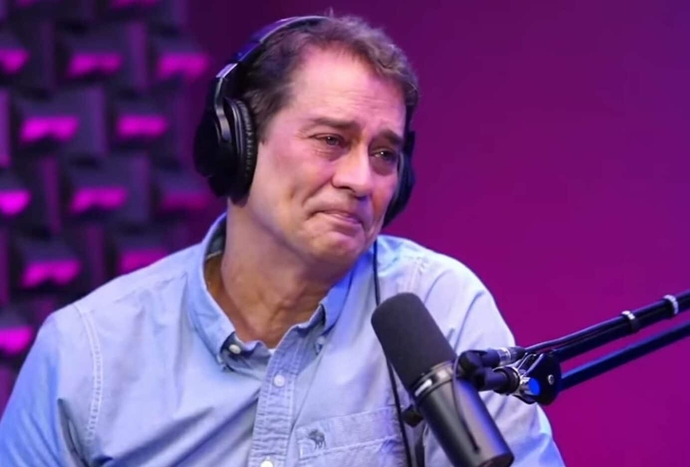 Marcello Antony se emociona e chora ao falar sobre saúde do filho