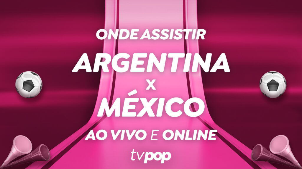 Copa do Mundo: Assista ao vivo e de graça ao jogo Argentina x México