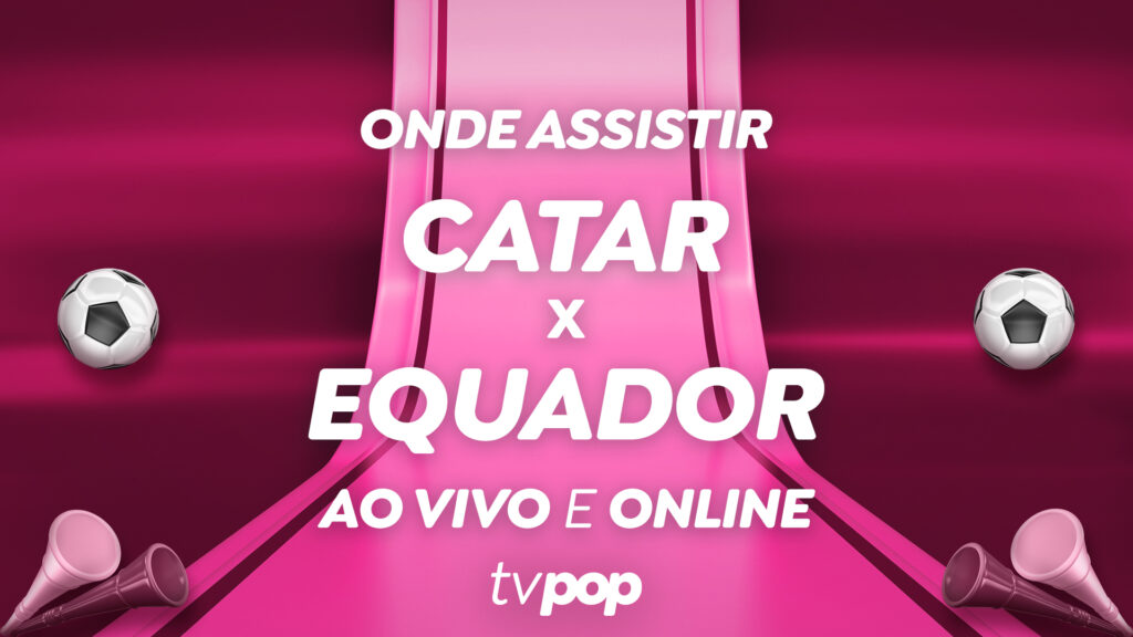 QATAR X EQUADOR AO VIVO - COPA DO MUNDO 2022 