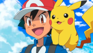 Foto de Ash e Pikachu em Pokémon