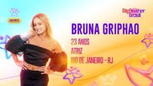 Imagem com foto da participante Bruna Griphao, do BBB23