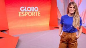 Foto de Gabriela Ribeiro, apresentadora do Globo Esporte