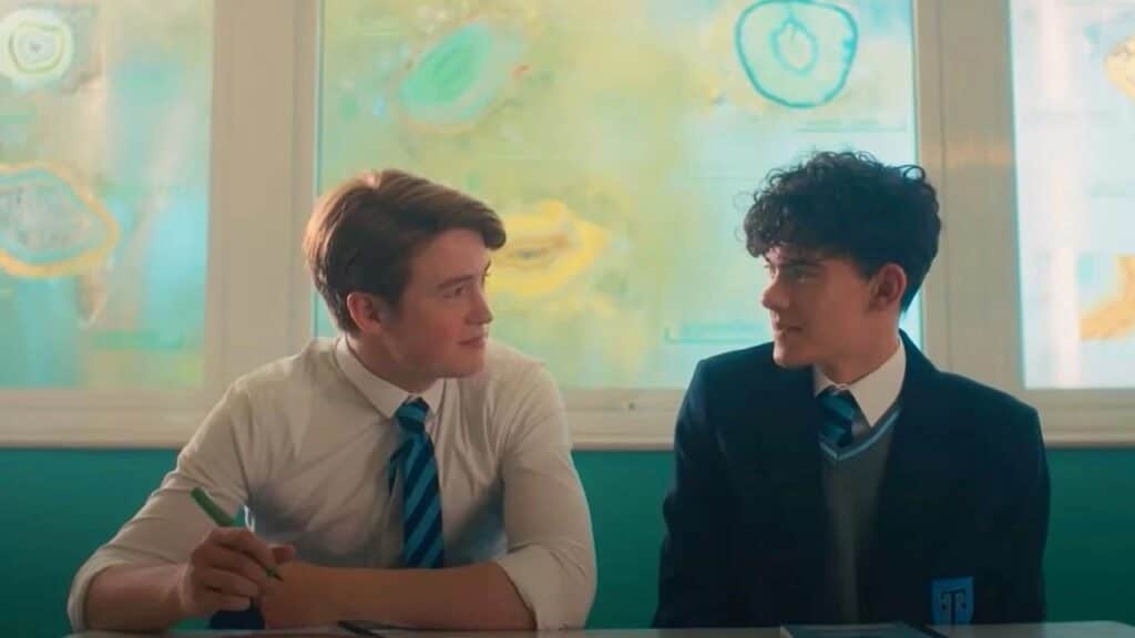 Foto da série Heartstopper, da lista de melhores séries de 2022