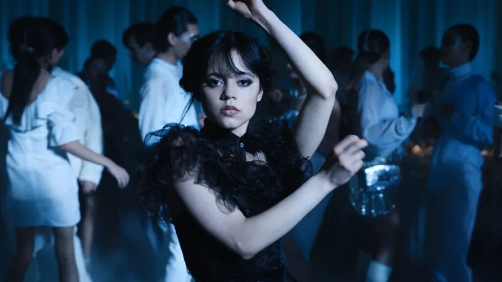 Foto da série Wandinha, da lista de melhores séries de 2022