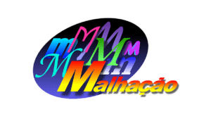 Imagem com logotipo da novela Malhação 1998