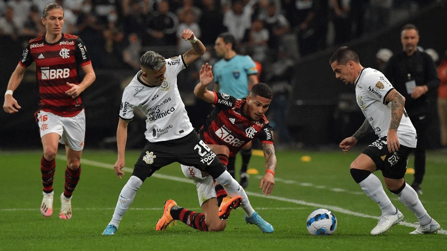 Foto de Corinthians e Flamengo, que voltam a disputar a Libertadores na Globo