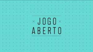 Logotipo do programa Jogo Aberto, da Band