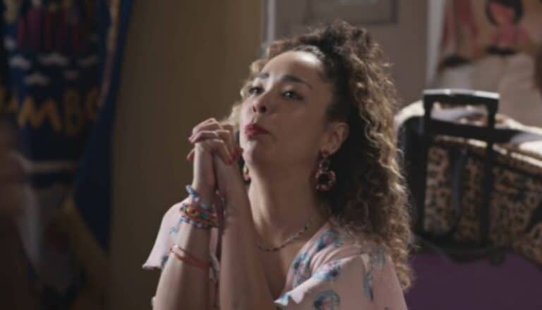 Cena da novela Todas as Flores