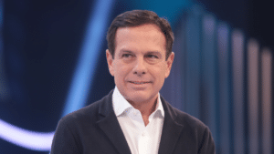 Imagem com foto do apresentador, empresário e ex-político João Doria