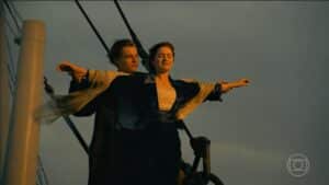 Foto do filme Titanic, exibido pela Globo em Supercine