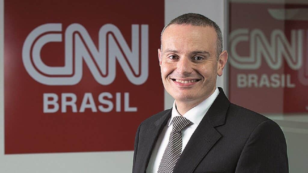 Foto de Leandro Cipoloni, ex-executivo da CNN Brasil