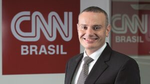 Foto de Leandro Cipoloni, ex-executivo da CNN Brasil