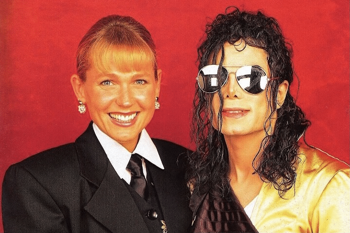 Foto de Xuxa Meneghel e Michael Jackson