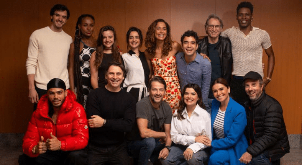 Foto de elenco de Beleza Fatal, novela brasileira da HBO Max