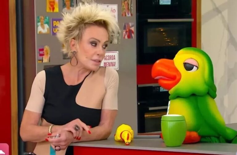 Foto Louro Mané e Ana Maria Braga no Mais Você