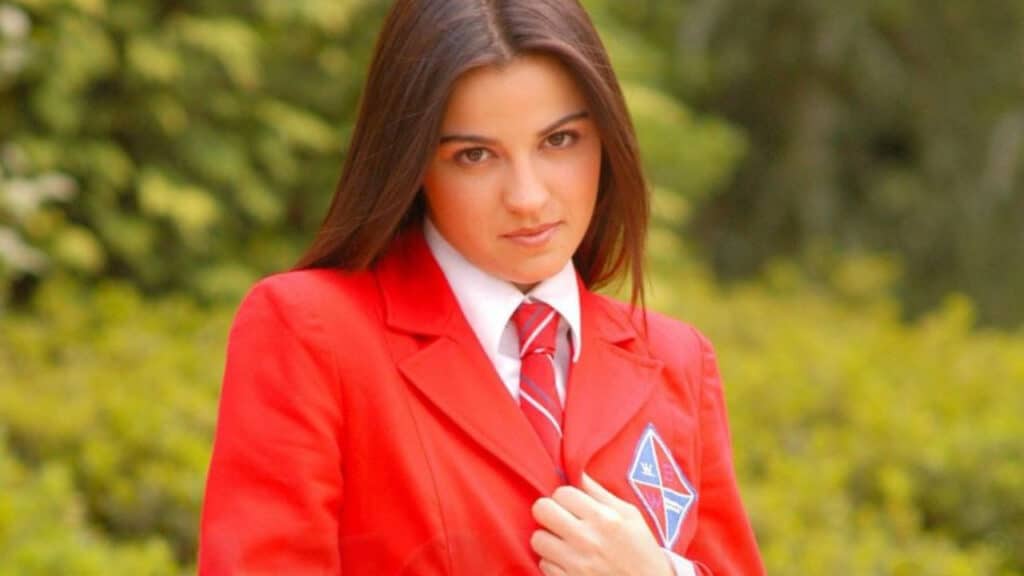 Foto de personagem da novela Rebelde