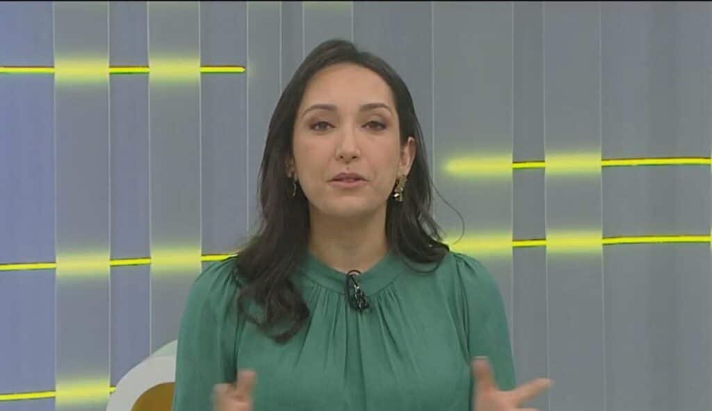 Foto de Gabriella Bridi, apresentadora da Globo