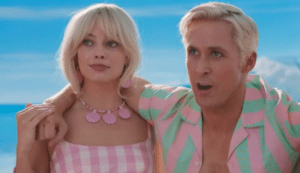 Foto de Margot Robbie e Ryan Gosling