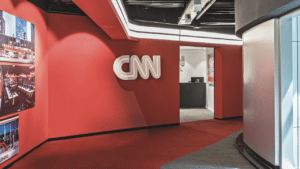 Imagem da sede da CNN Brasil em São Paulo