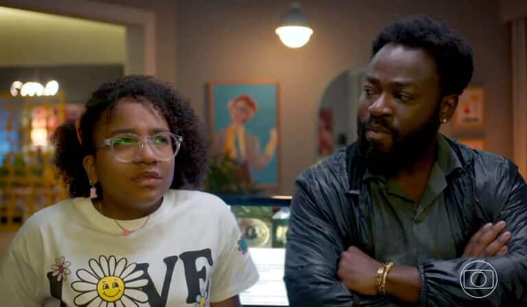 Foto de Douglas Silva e Maria Flor em Fuzuê