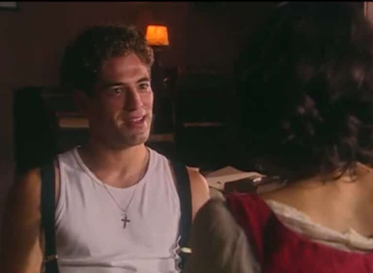 Foto de Nuno Lopes em novela da Globo