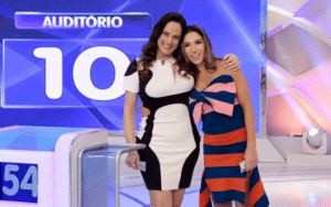 Foto de Silvia Abravanel e Patricia Abravanel