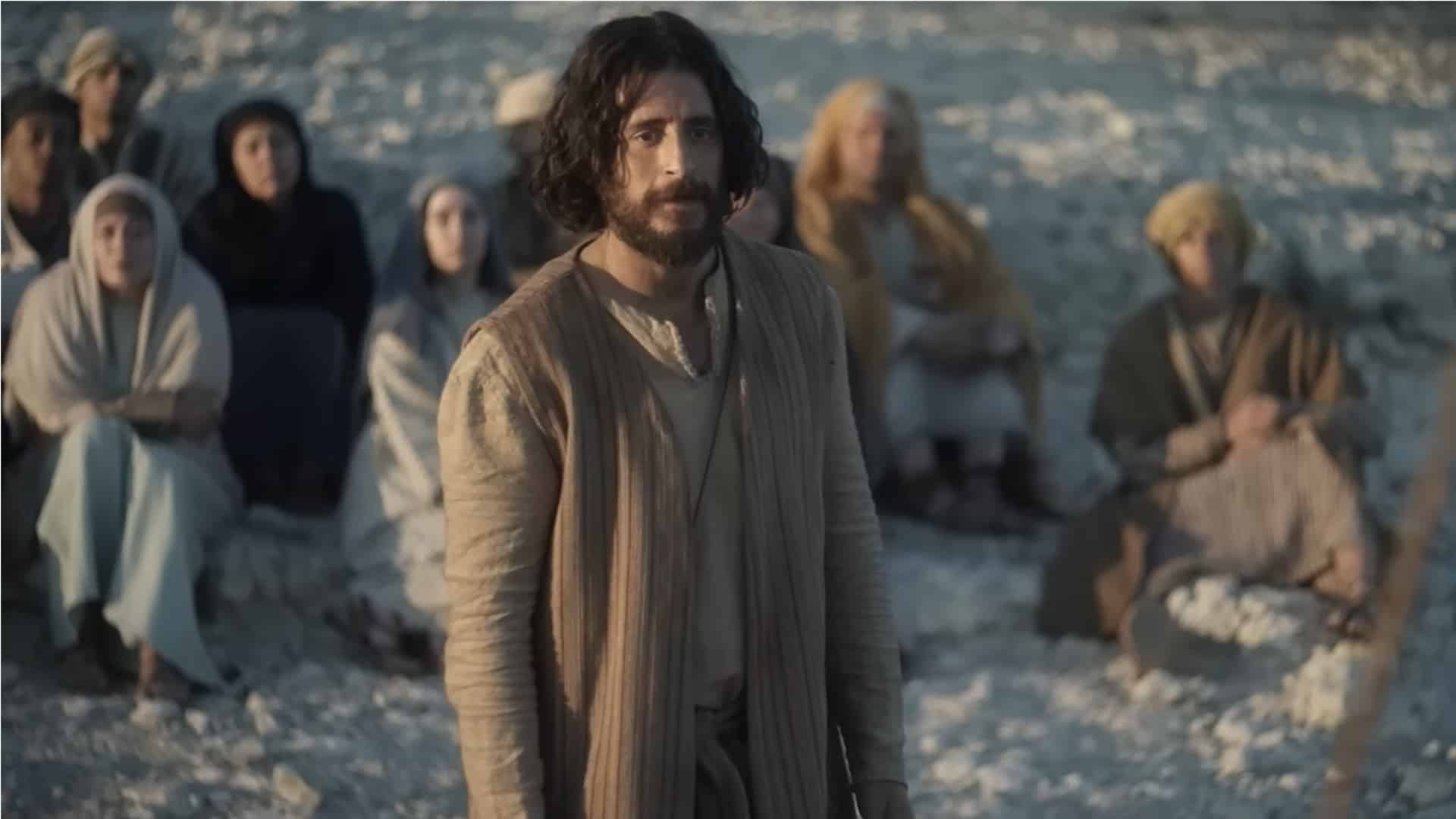 Foto de Jesus Cristo em episódio da série The Chosen - Os Escolhidos