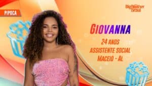 Imagem com foto da sister Giovanna do BBB 24