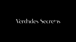 Imagem com logotipo da novela Verdades Secretas