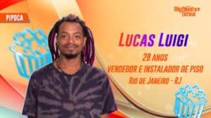 Imagem com foto do participante Lucas Luigi, do BBB 24