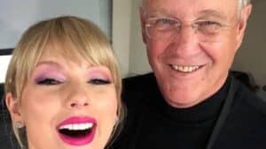 Foto de Taylor Swift com o pai, Scott Swift