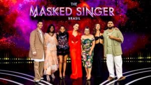 Foto do elenco da terceira temporada do The Masked Singer Brasil