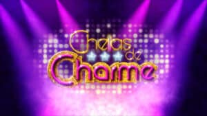 Imagem com logotipo da novela Cheias de Charme